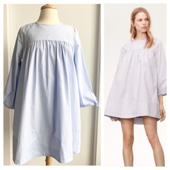 Aritzia Dresses & Skirts - 🌵Aritzia Wilfred Lessines blue dress size S